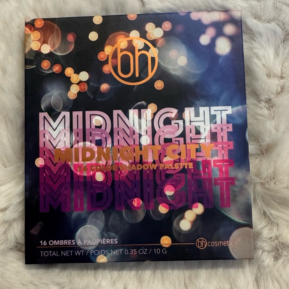 BH Cosmetics Midnight City Eyeshadow Palette with Bold Hues